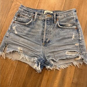 Agolde cut-off shorts